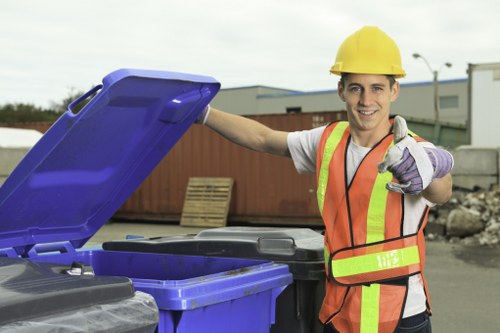 Documentation and logs used during a waste collection investigation